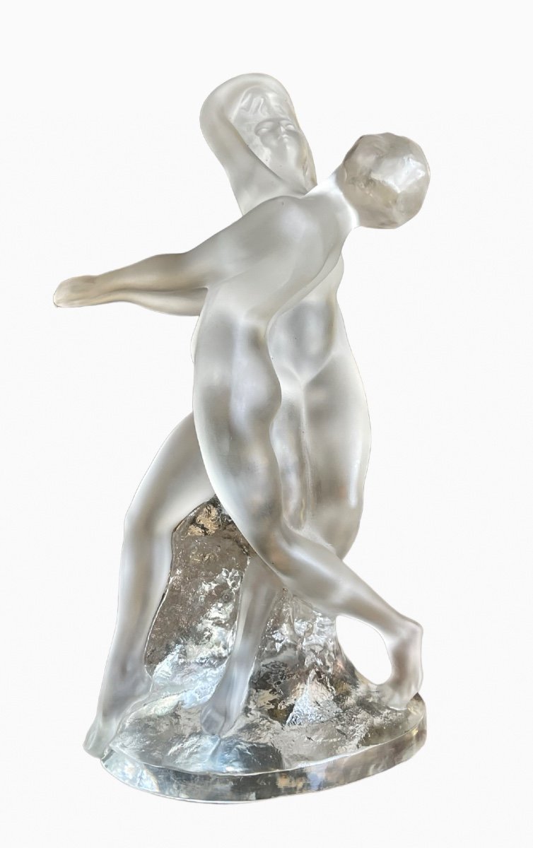 LALIQUE France - Deux Danseuses Nues