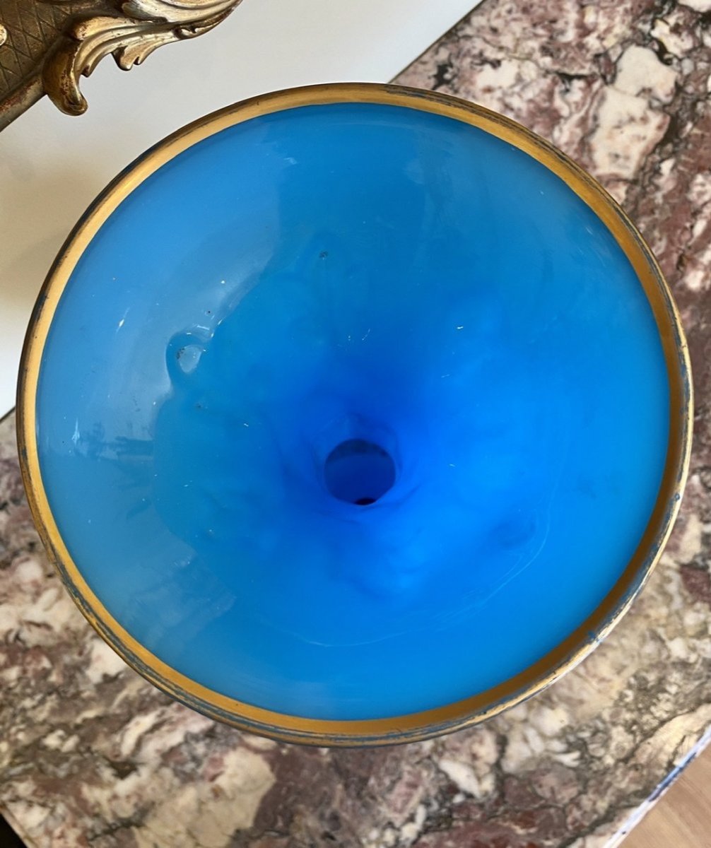 Baccarat - Opaline Vase -photo-2