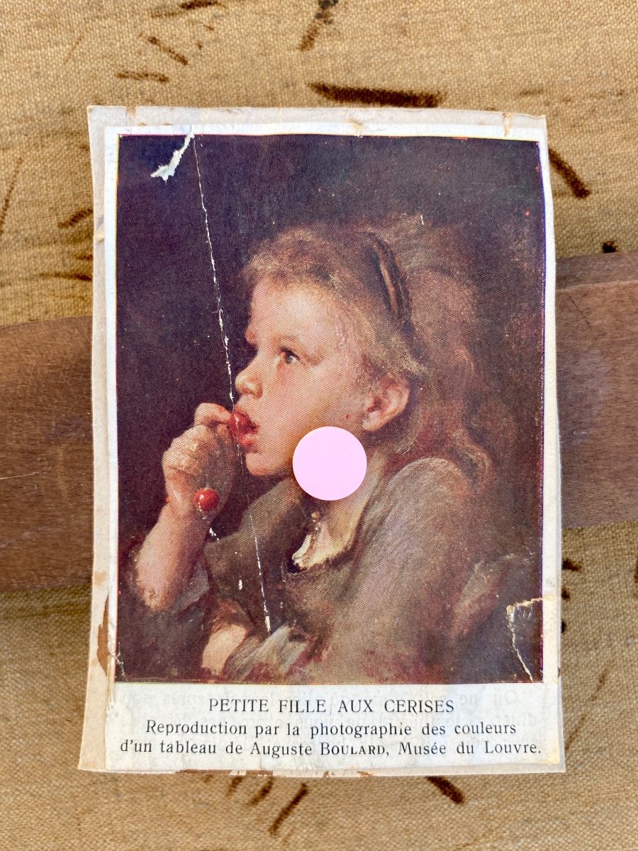 Auguste BOULARD - La Petite Fille aux Cerises -photo-4