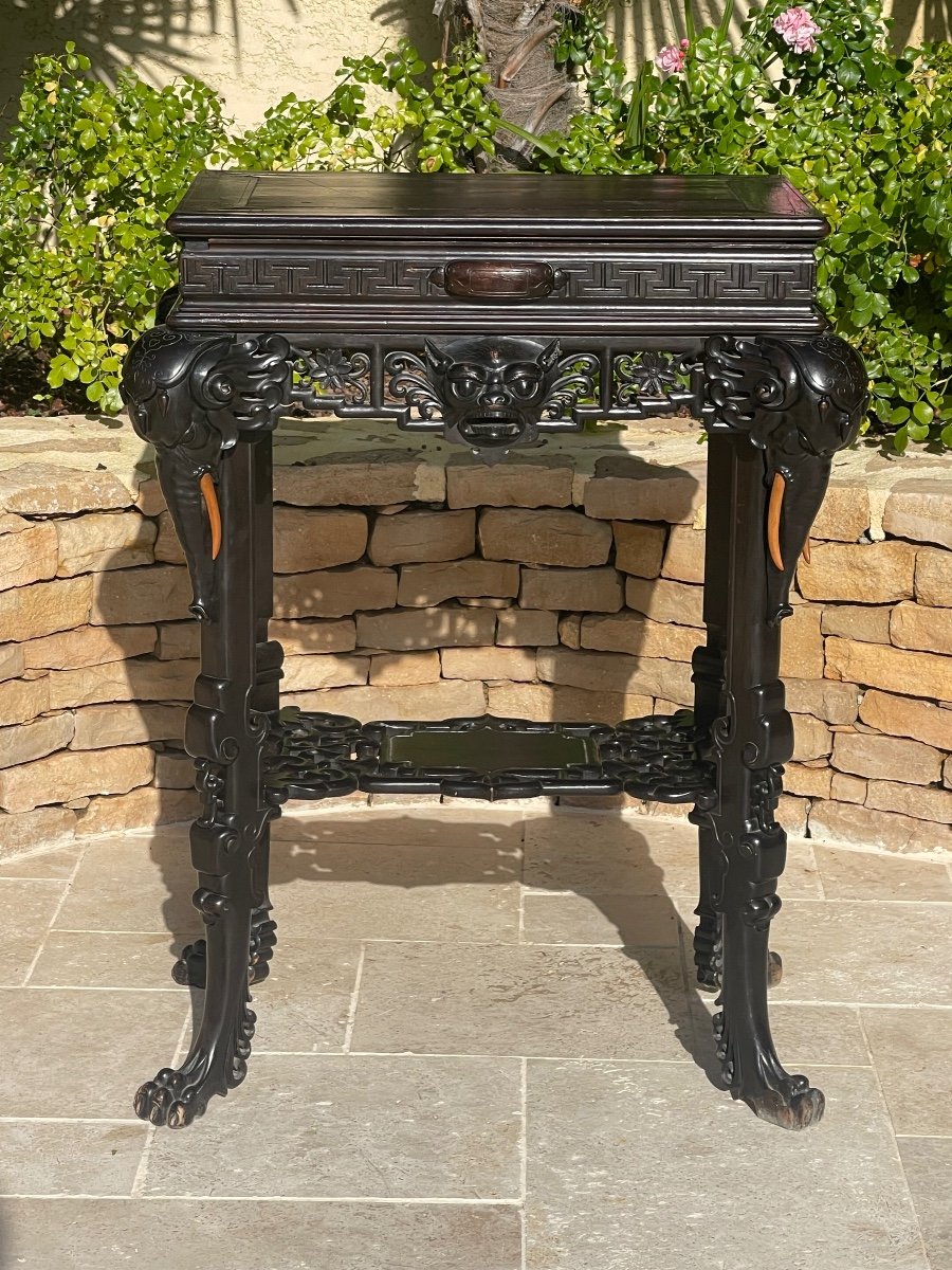 Att. To Gabriel Viardot - Side Table / Tea Table -photo-2