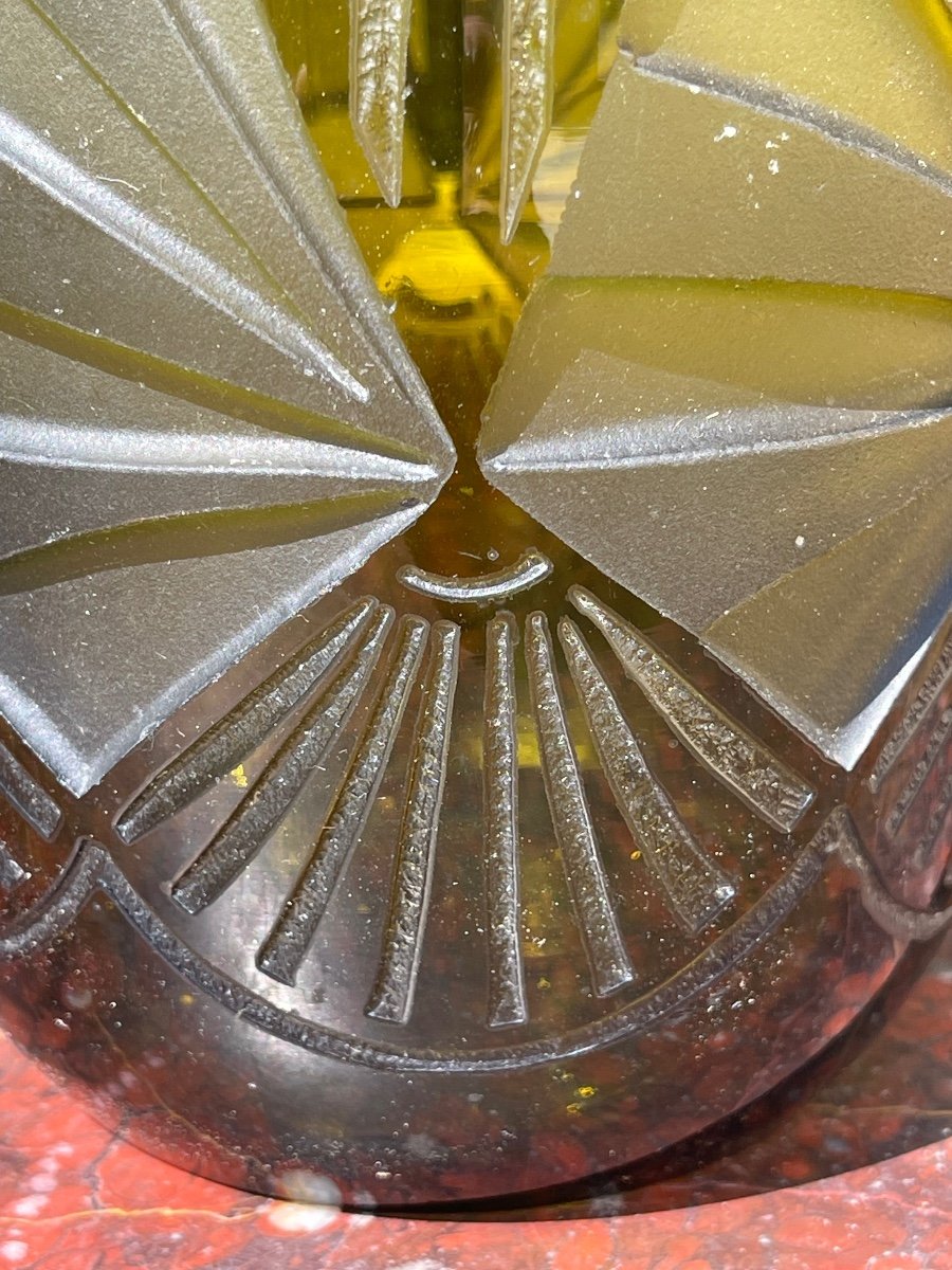 Legras - Pair Of Art Deco Vases-photo-8