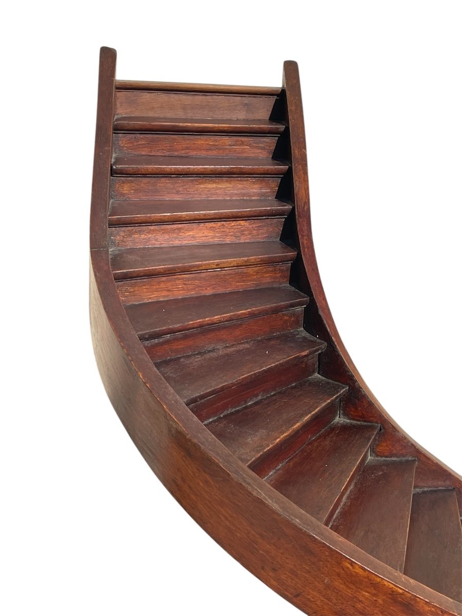 Mahogany Spiral Masters Staircase-photo-3