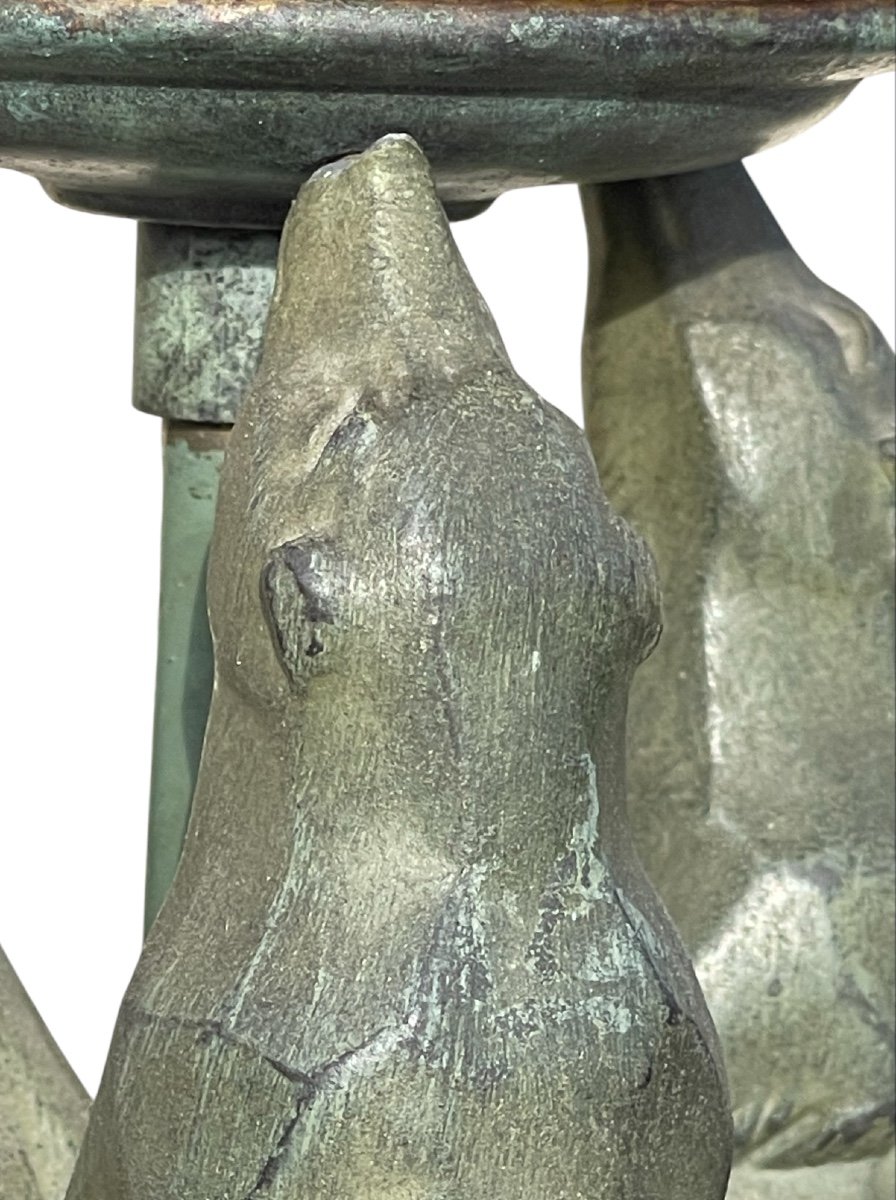 Attr. à ROCHARD ou CARVIN - Lampe / Veilleuse Art Deco -photo-4