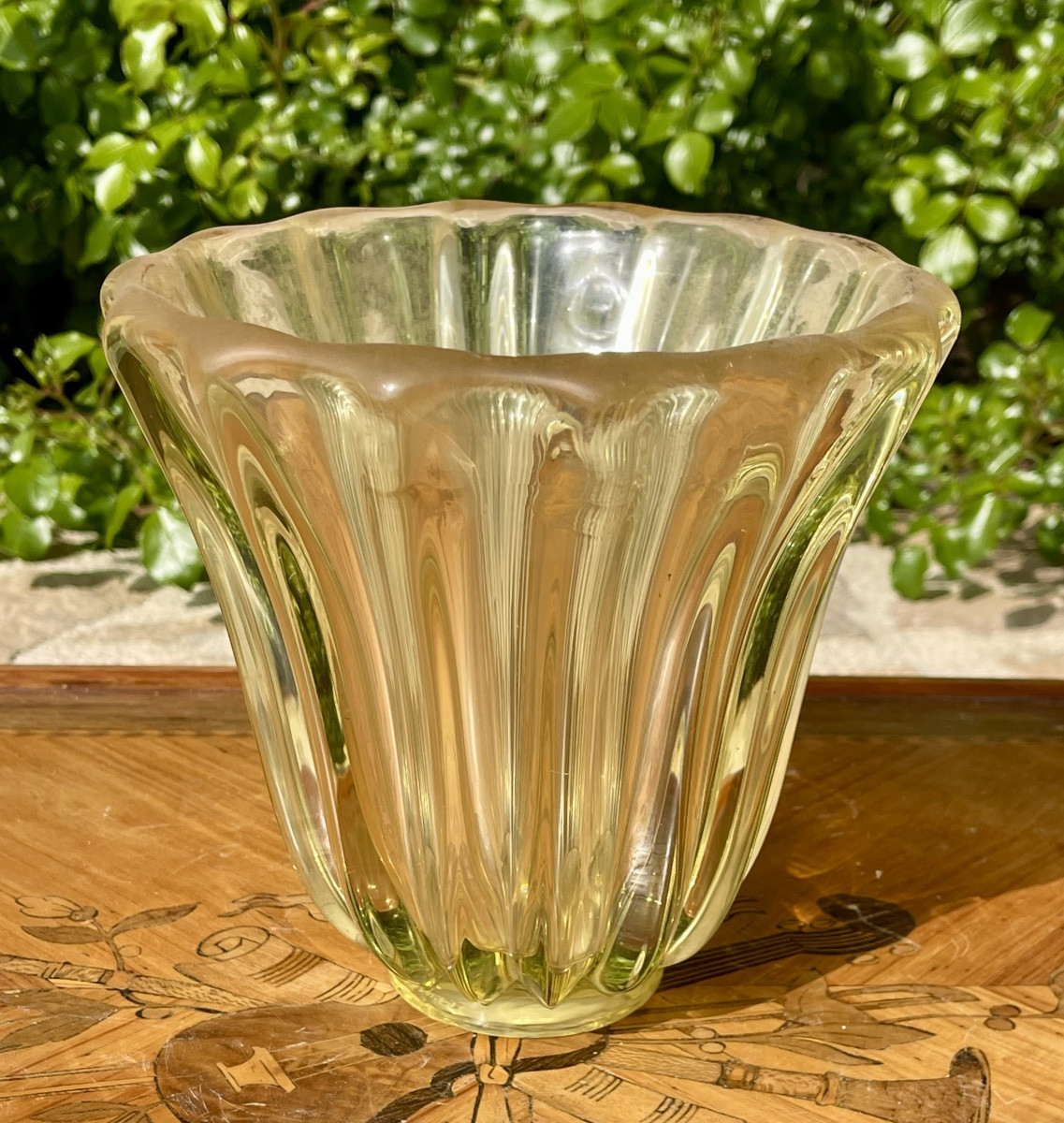Pierre d’ AVESN - Vase Corolle Jaune-photo-2