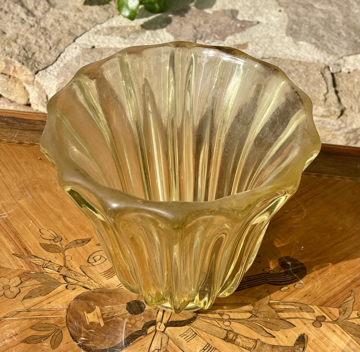 Pierre d’ AVESN - Vase Corolle Jaune-photo-3