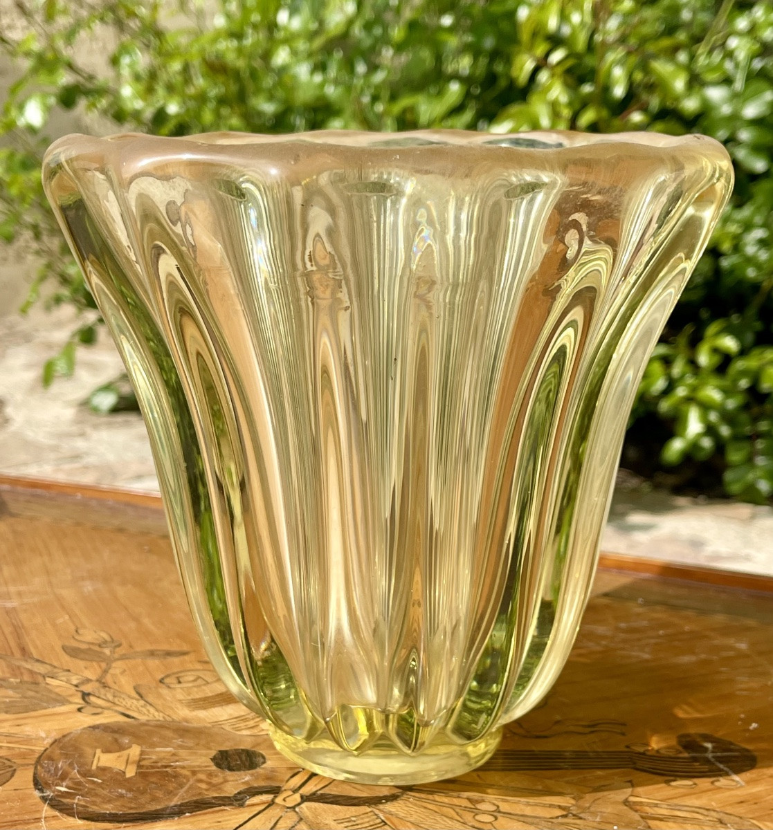 Pierre d’ AVESN - Vase Corolle Jaune-photo-4