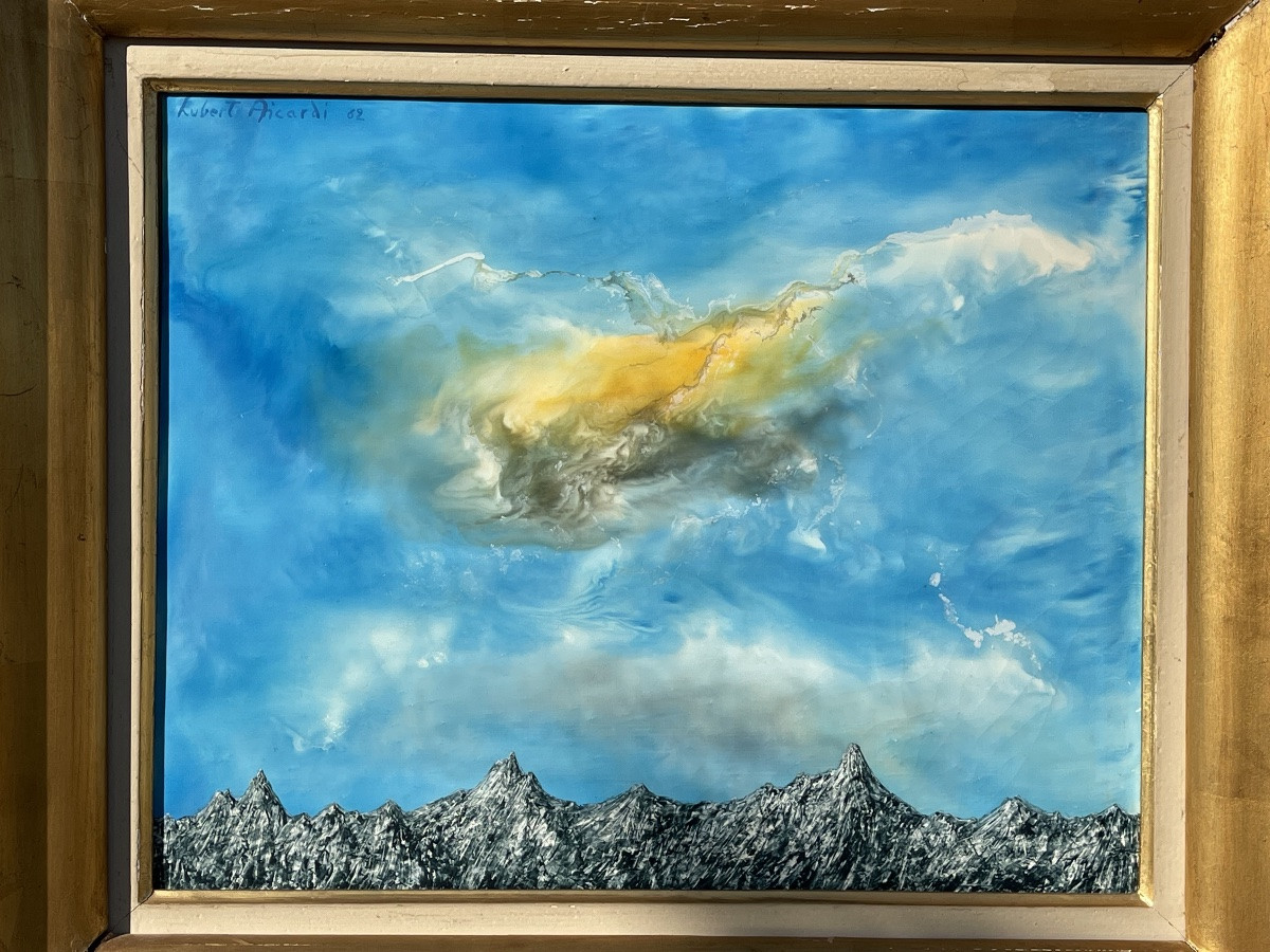 AICARDI Hubert - Huile sur toile-photo-2