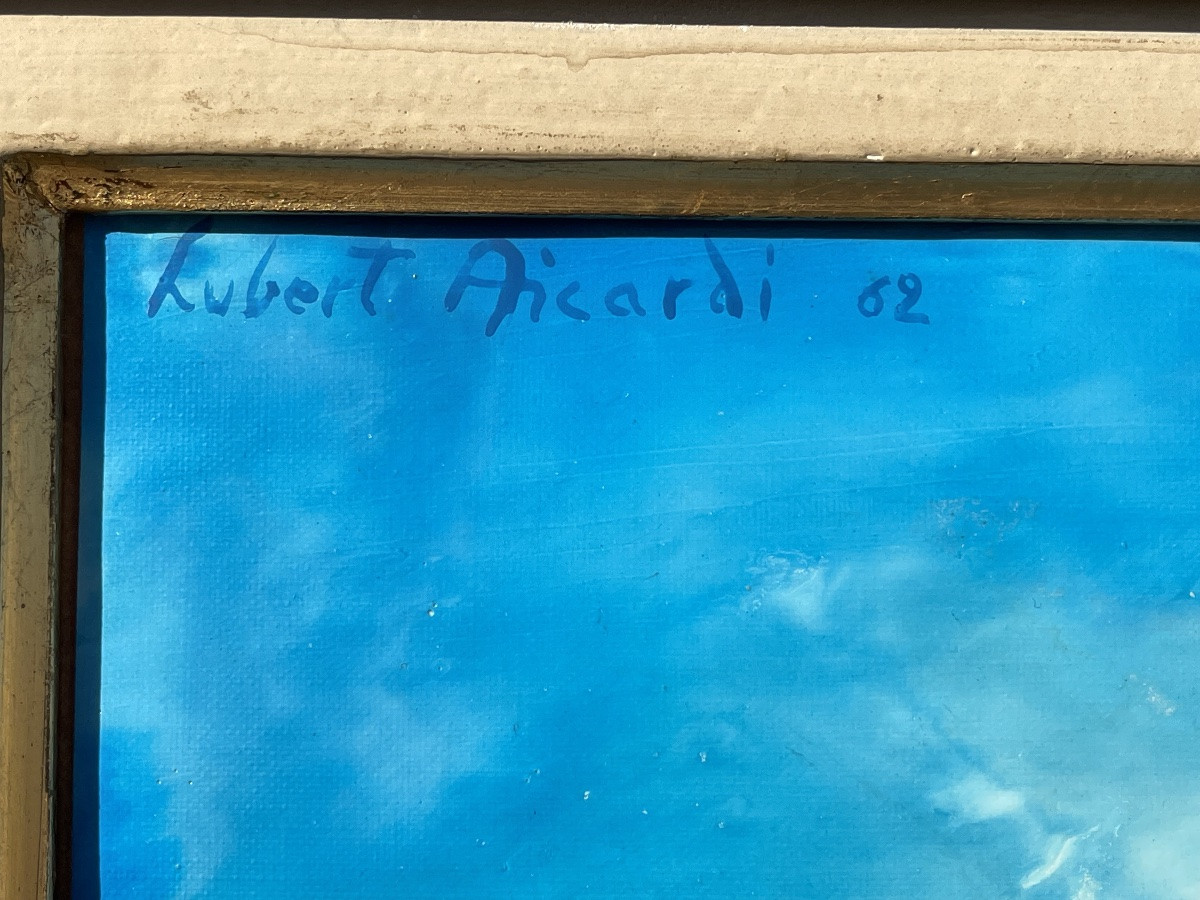AICARDI Hubert - Huile sur toile-photo-3