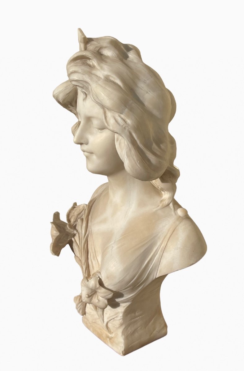 Adolfo Cipriani - Bust Of An Elegant Woman-photo-2