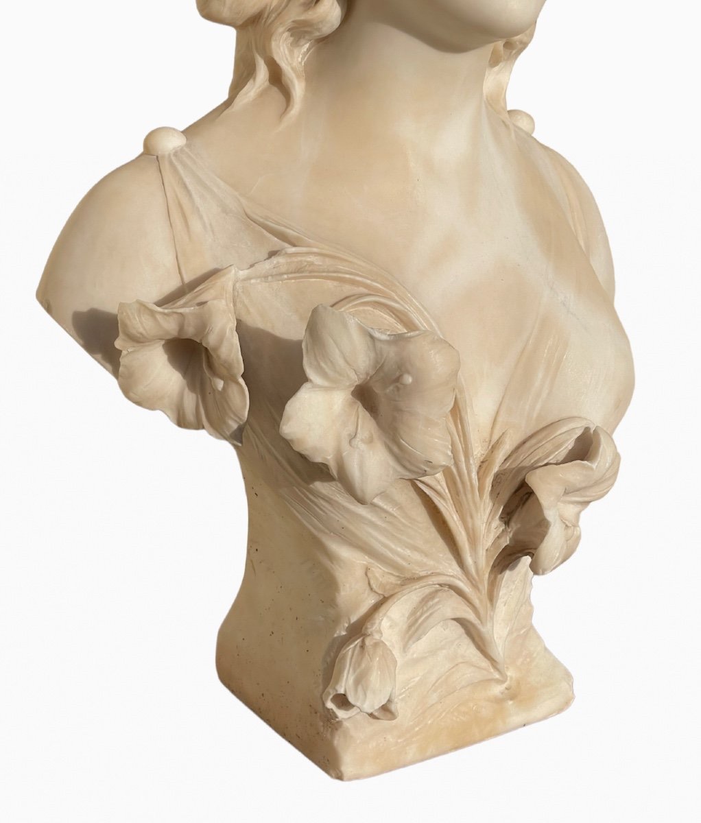 Adolfo Cipriani - Bust Of An Elegant Woman-photo-3