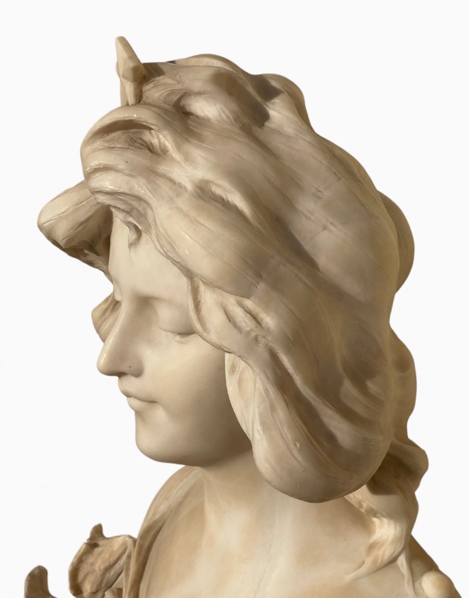 Adolfo Cipriani - Bust Of An Elegant Woman-photo-2