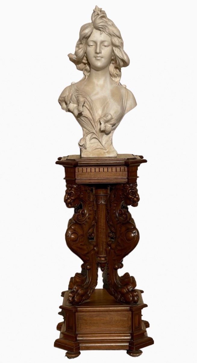 Adolfo Cipriani - Bust Of An Elegant Woman-photo-5