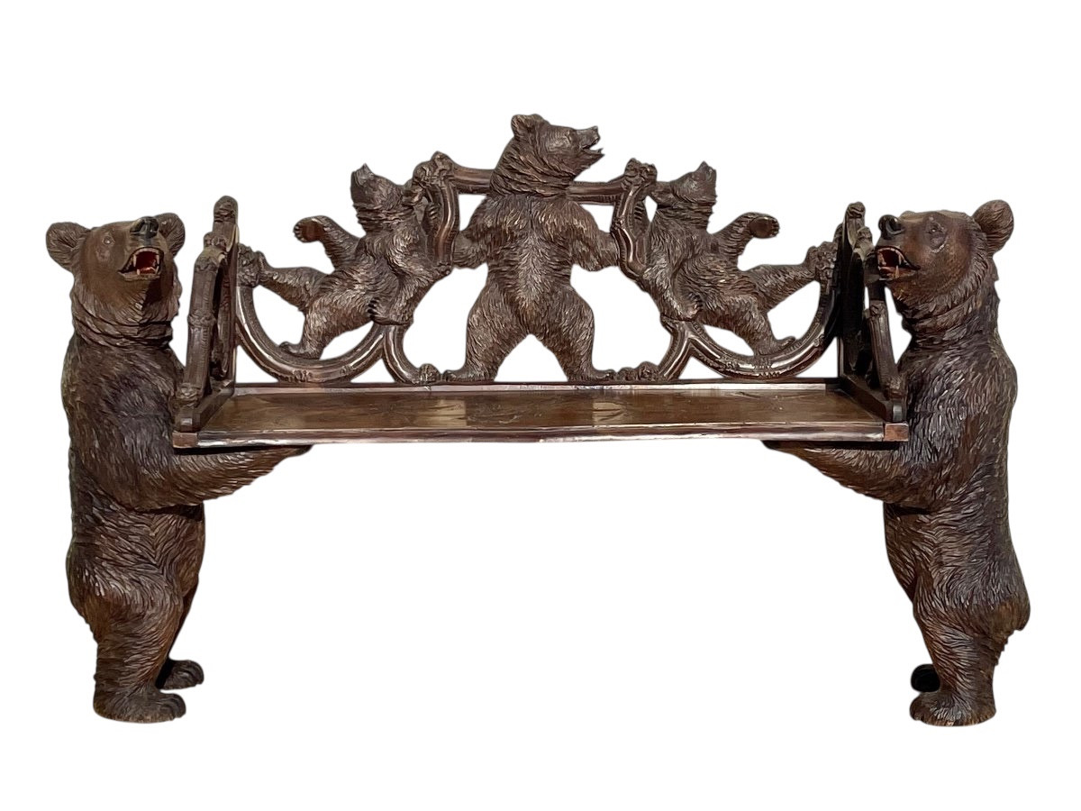 Brienz Bench / Black Forest Bench
