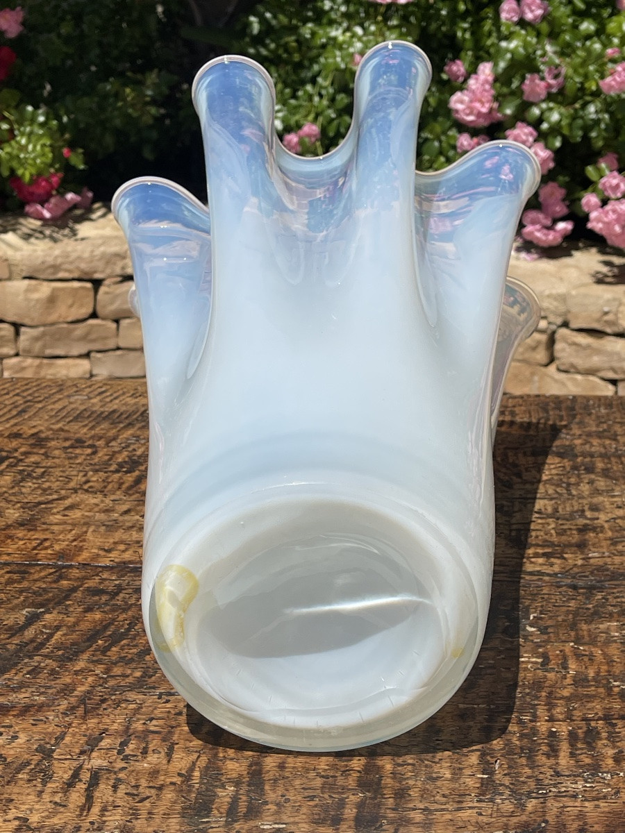 Crystal Handkerchief Vase - H 48cm-photo-6