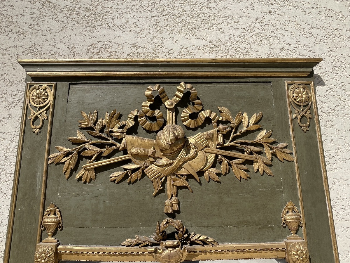 XVIIIe - Miroir Louis XVI-photo-4