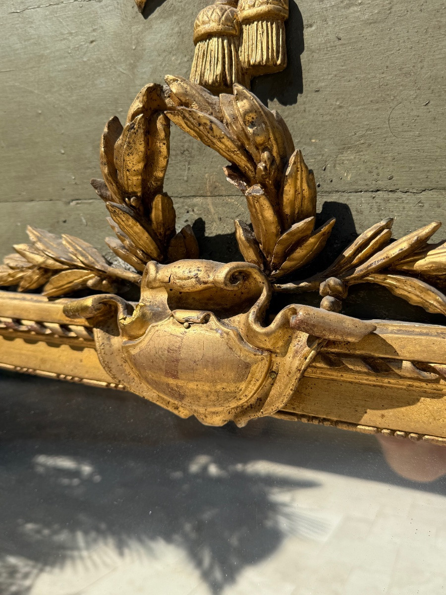 XVIIIe - Miroir Louis XVI-photo-4