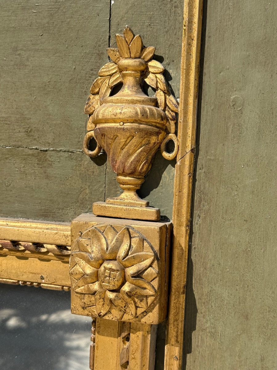 XVIIIe - Miroir Louis XVI-photo-5