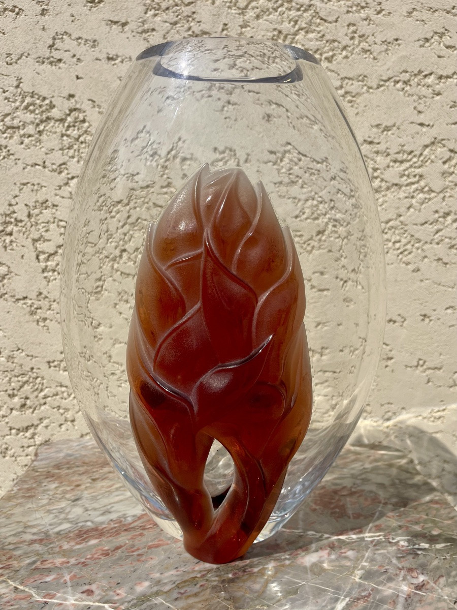 Lalique - Martinique Vase -photo-3