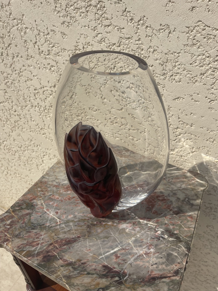 Lalique - Martinique Vase -photo-3