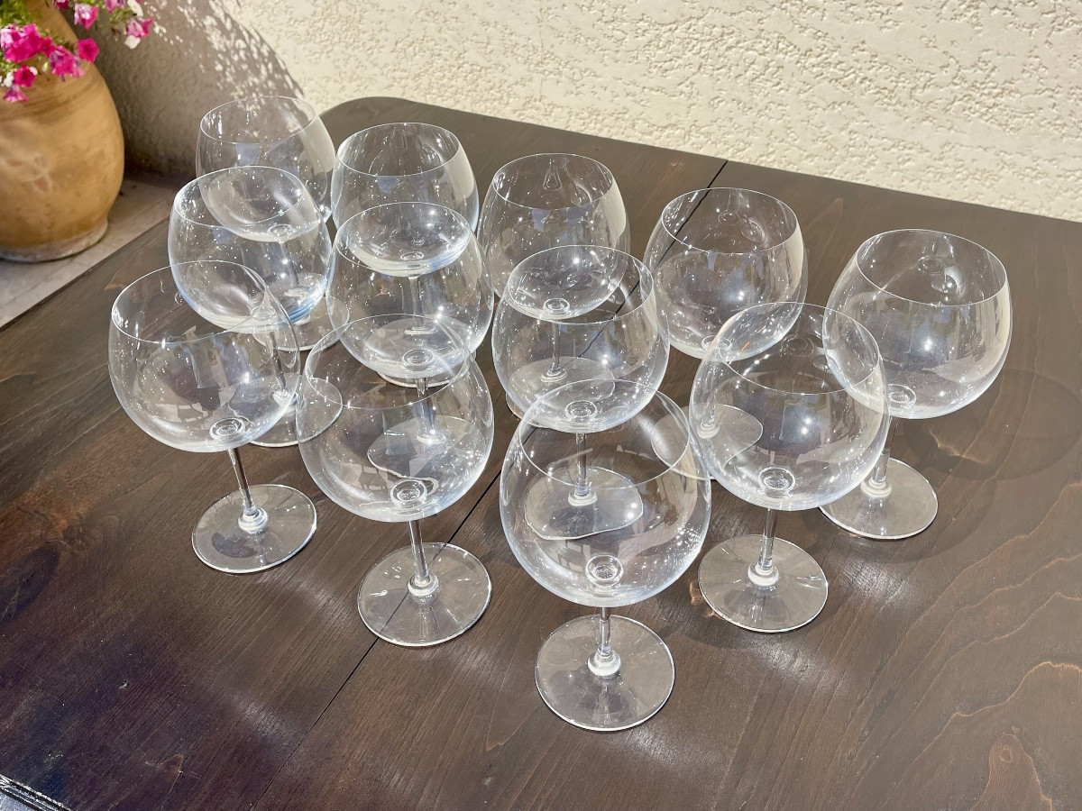 Saint Louis - 12 Large Tasting Wine Glasses -photo-3