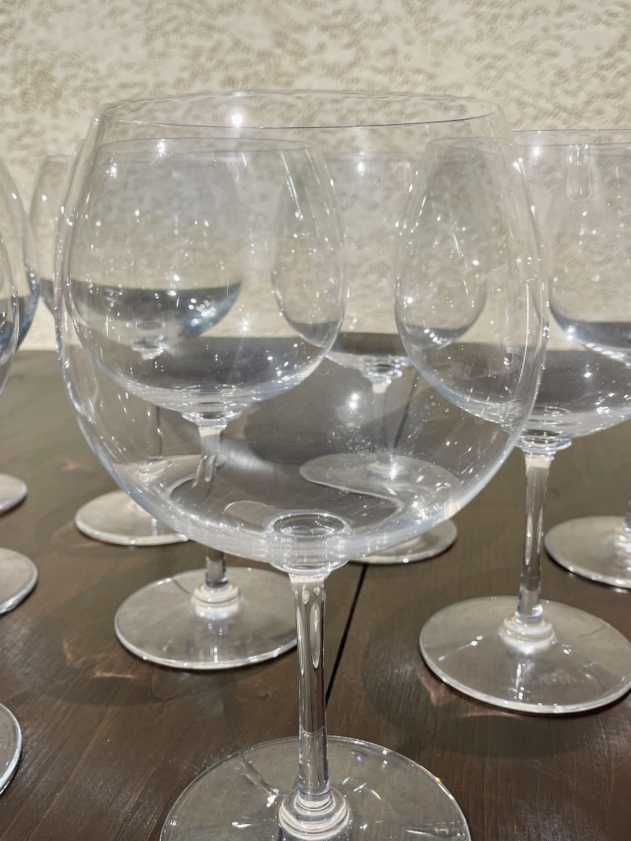 Saint Louis - 12 Large Tasting Wine Glasses -photo-1