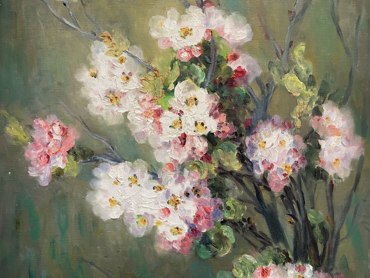 Marie-madeleine De Rasky - Cherry Blossom Branch-photo-3