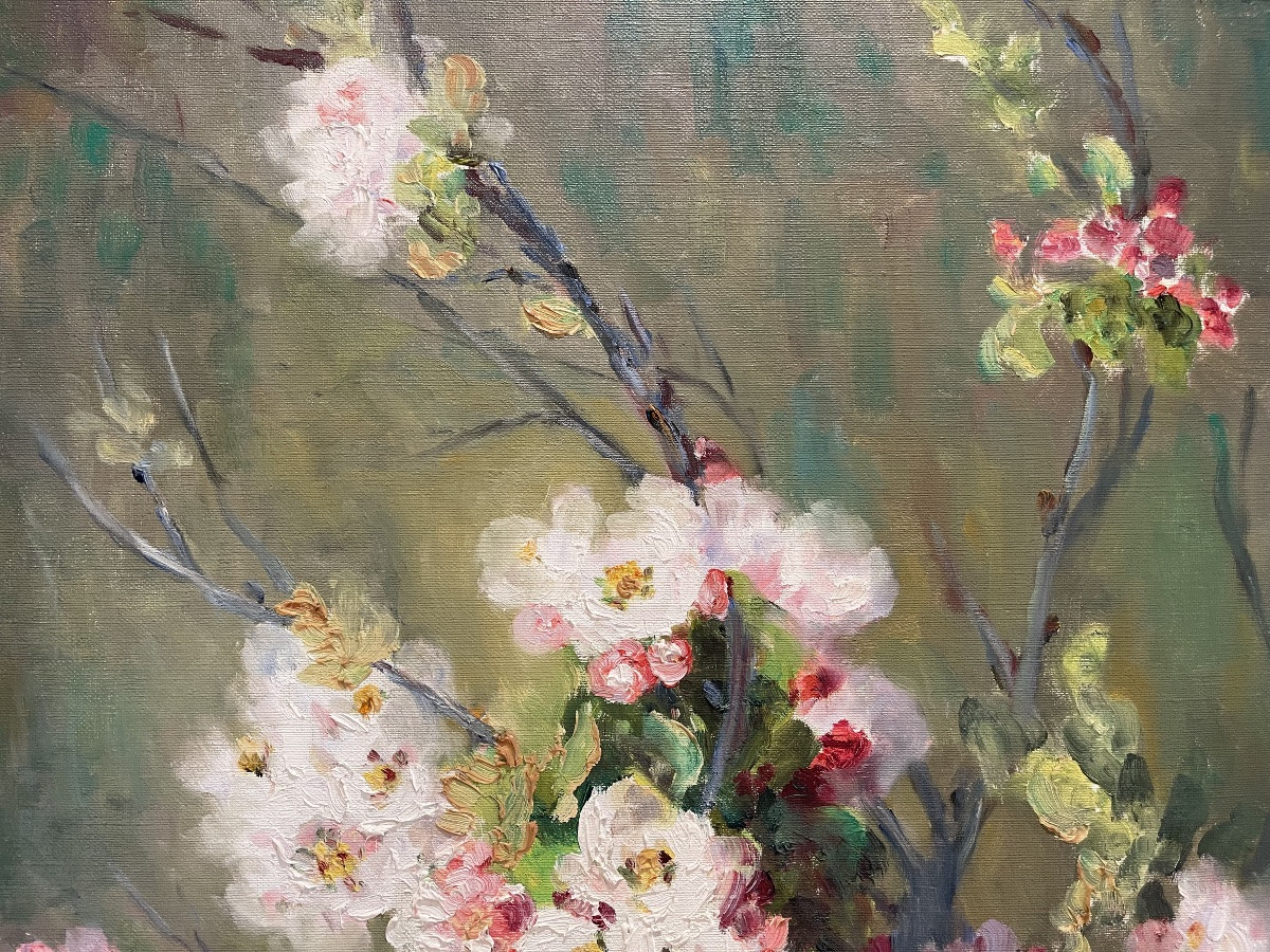 Marie-madeleine De Rasky - Cherry Blossom Branch-photo-4