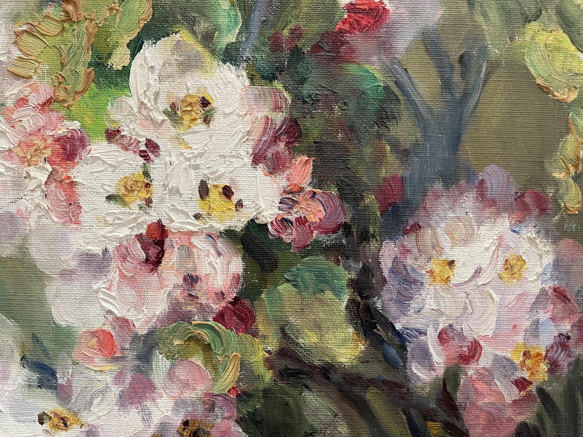 Marie-madeleine De Rasky - Cherry Blossom Branch-photo-2