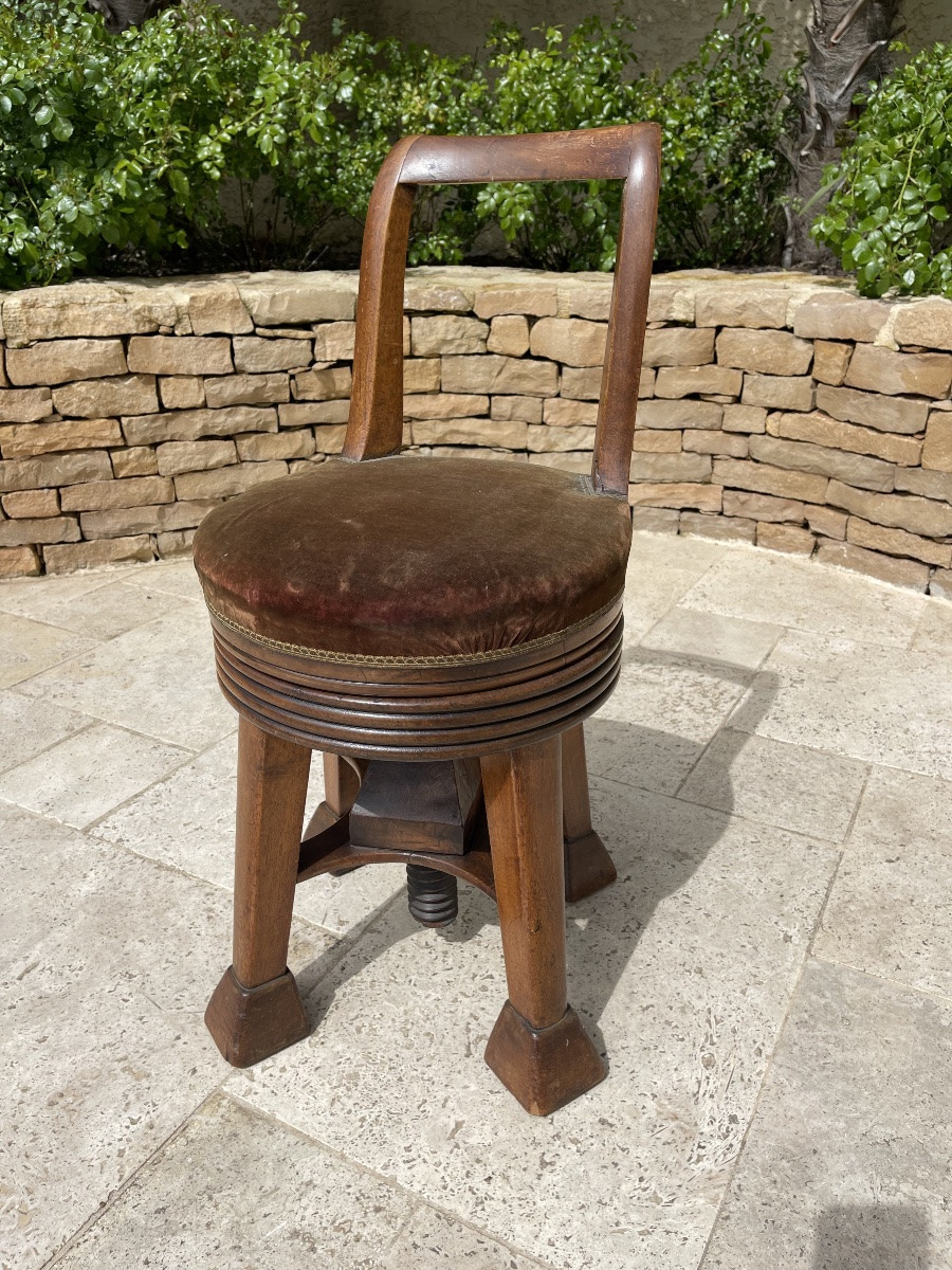 Harpist's Chair / Musician's Chair-photo-7