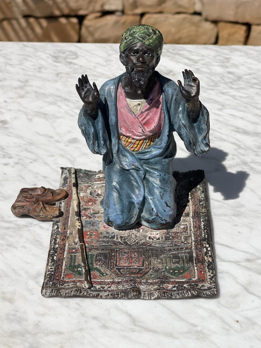 Franz Xavier Bergmann - Vienna Bronze Orientalist-photo-3