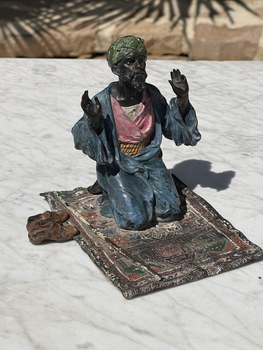 Franz Xavier Bergmann - Vienna Bronze Orientalist-photo-4