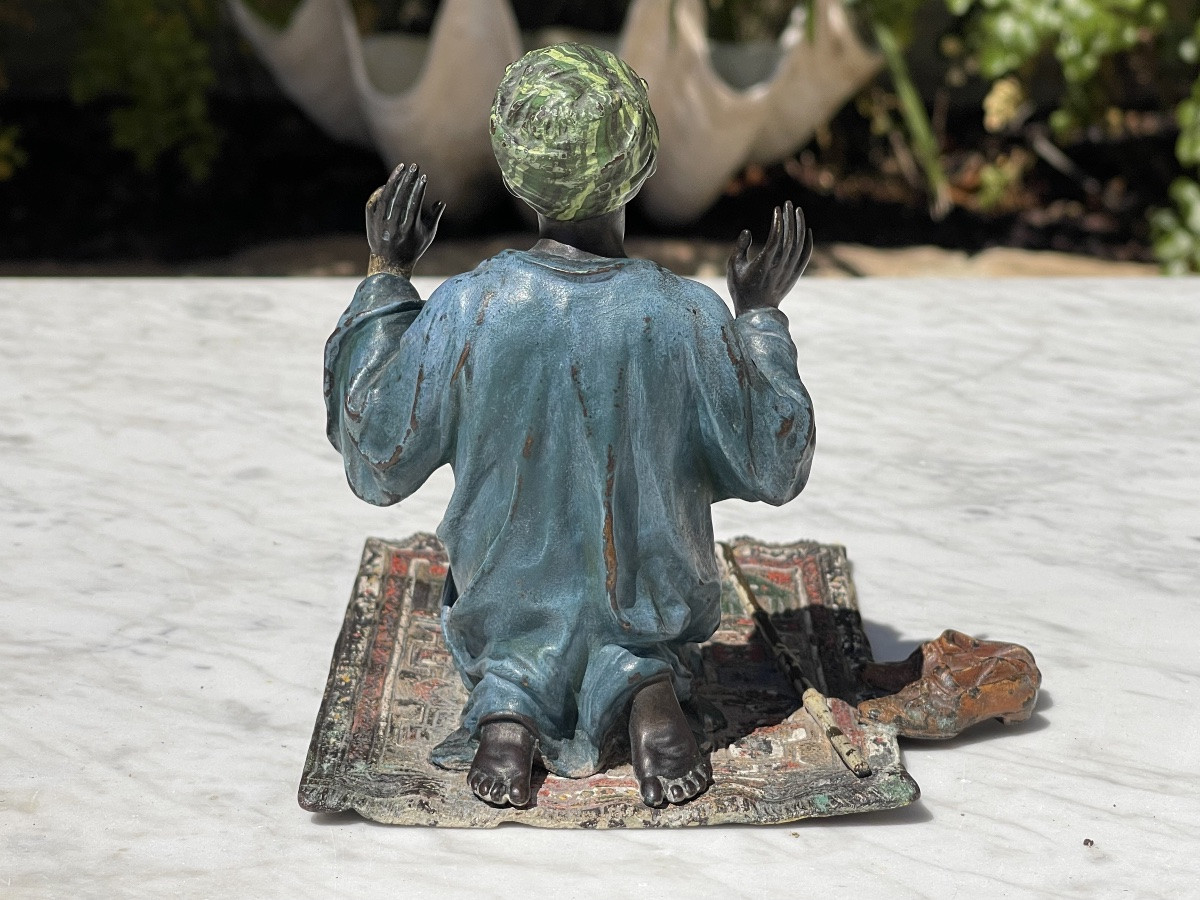 Franz Xavier Bergmann - Vienna Bronze Orientalist-photo-3