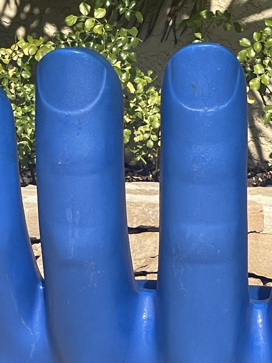 Paire de Chaises Mains Bleues RMIC -photo-4