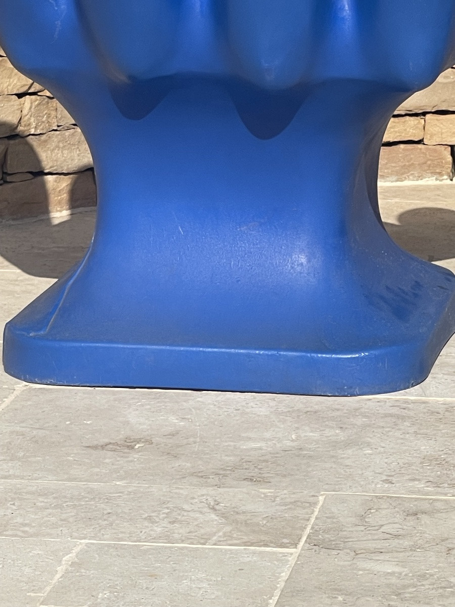 Paire de Chaises Mains Bleues RMIC -photo-5