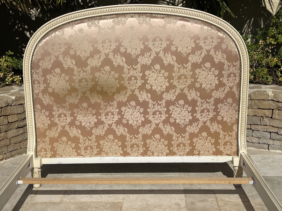 Lit laqué Style Louis XVI -photo-2