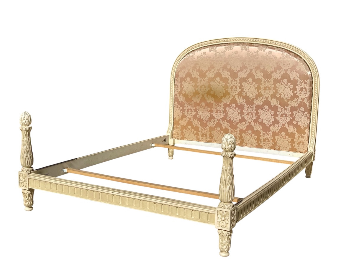 Lit laqué Style Louis XVI 