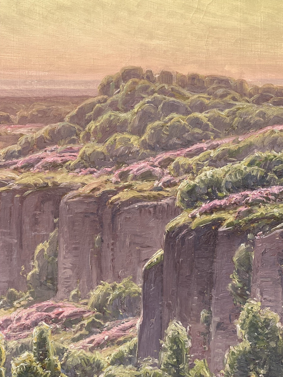 William Didier-pouget - Morning Mists, Heathers In Bloom - Dordogne Valley-photo-3