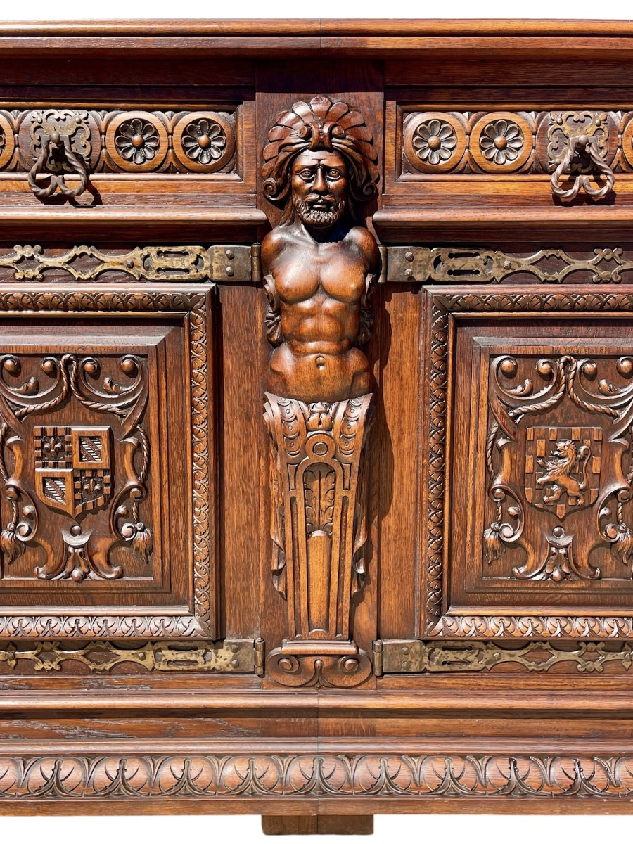 Salle à Manger en chêne Style Renaissance