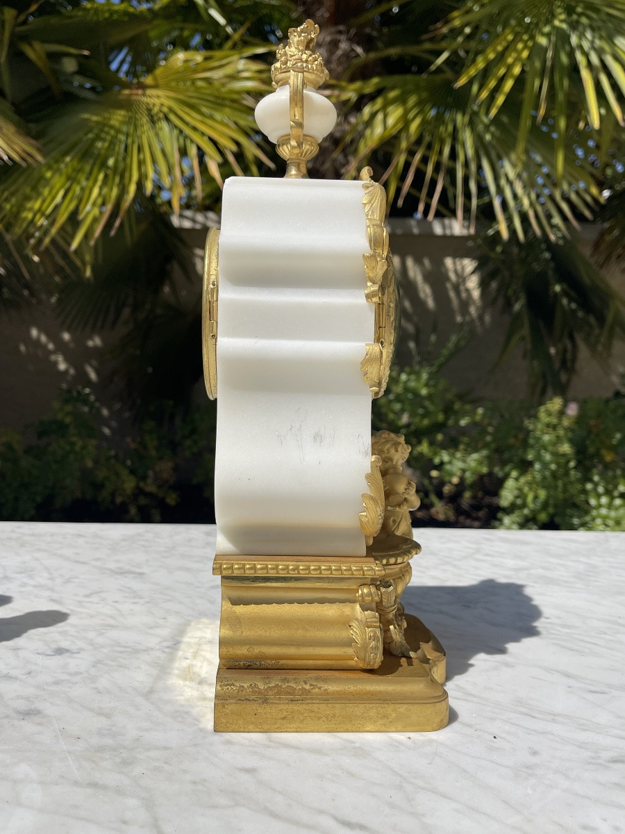 Marble & Bronze Fireplace Trim-photo-4