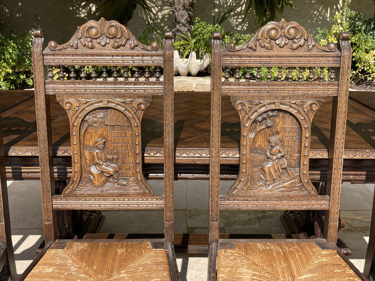 Breton Dining Table And 6 Chairs-photo-7