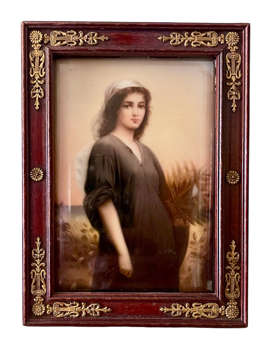 Wagner & Nymphenburg Manufacturing - Porcelain Depicting Ruth 