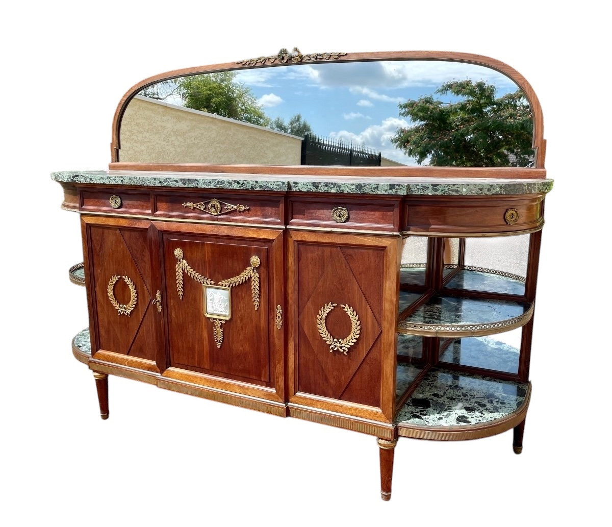 Maison KRIEGER - Buffet Style Louis XVI  d’époque Napoléon III-photo-2