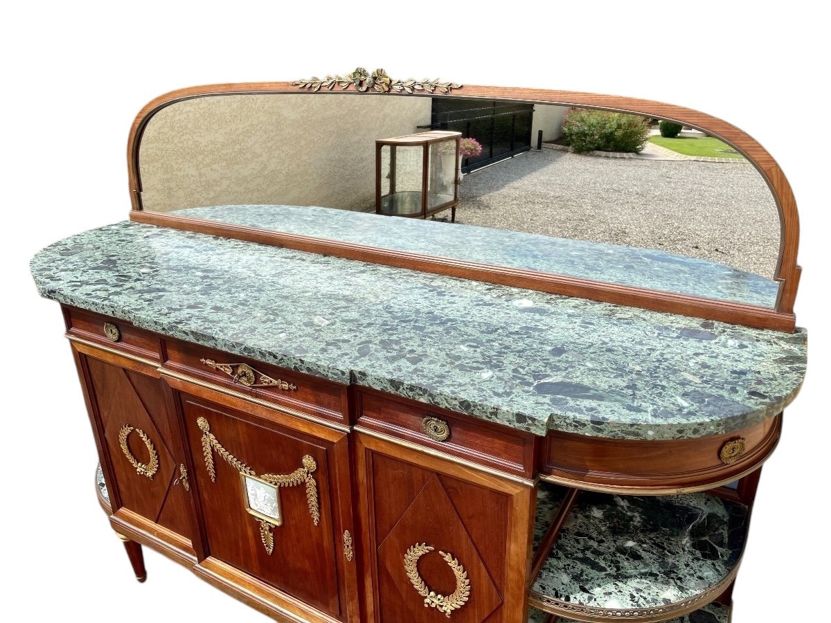 Maison KRIEGER - Buffet Style Louis XVI  d’époque Napoléon III-photo-3
