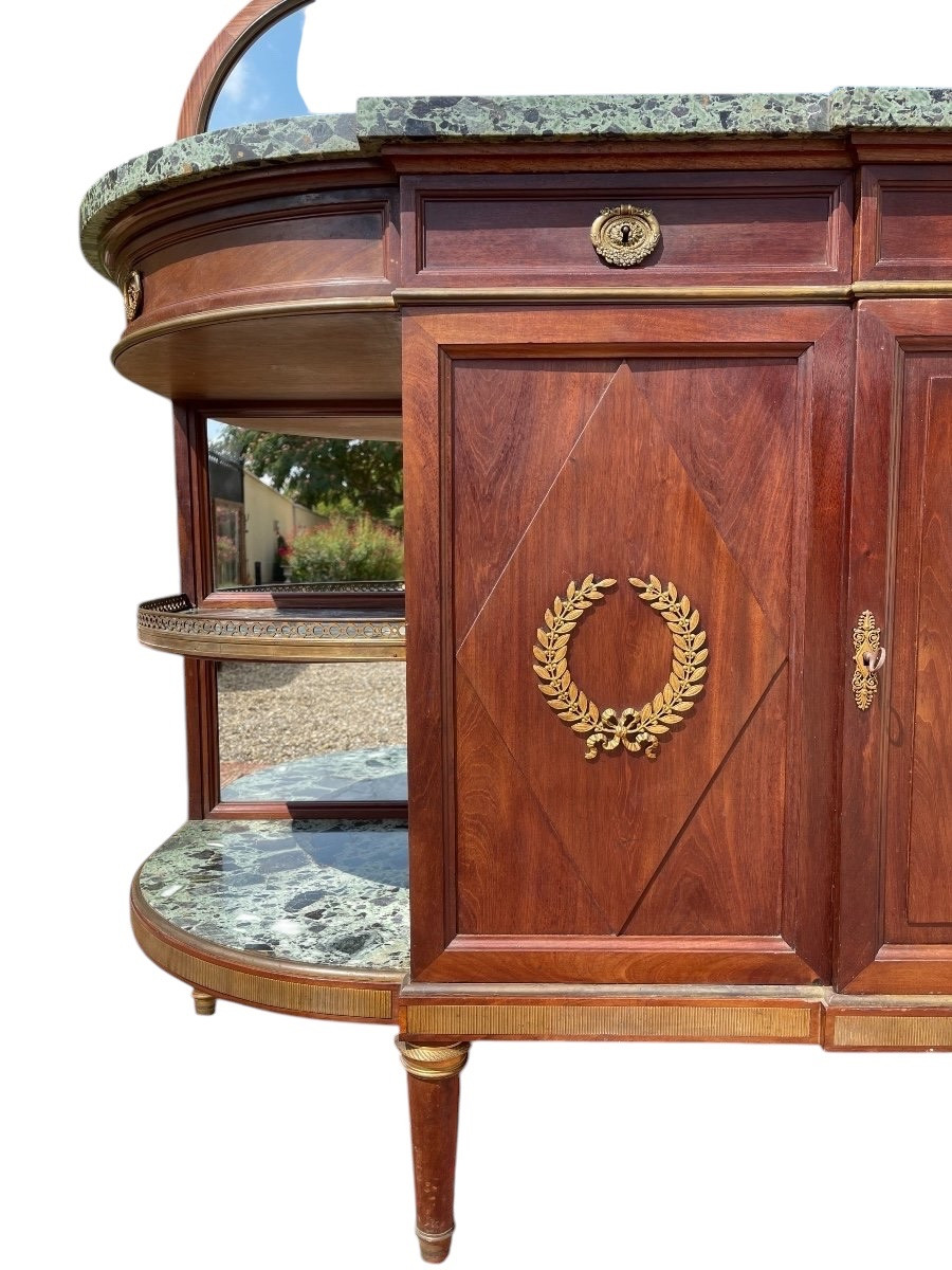 Maison KRIEGER - Buffet Style Louis XVI  d’époque Napoléon III-photo-4