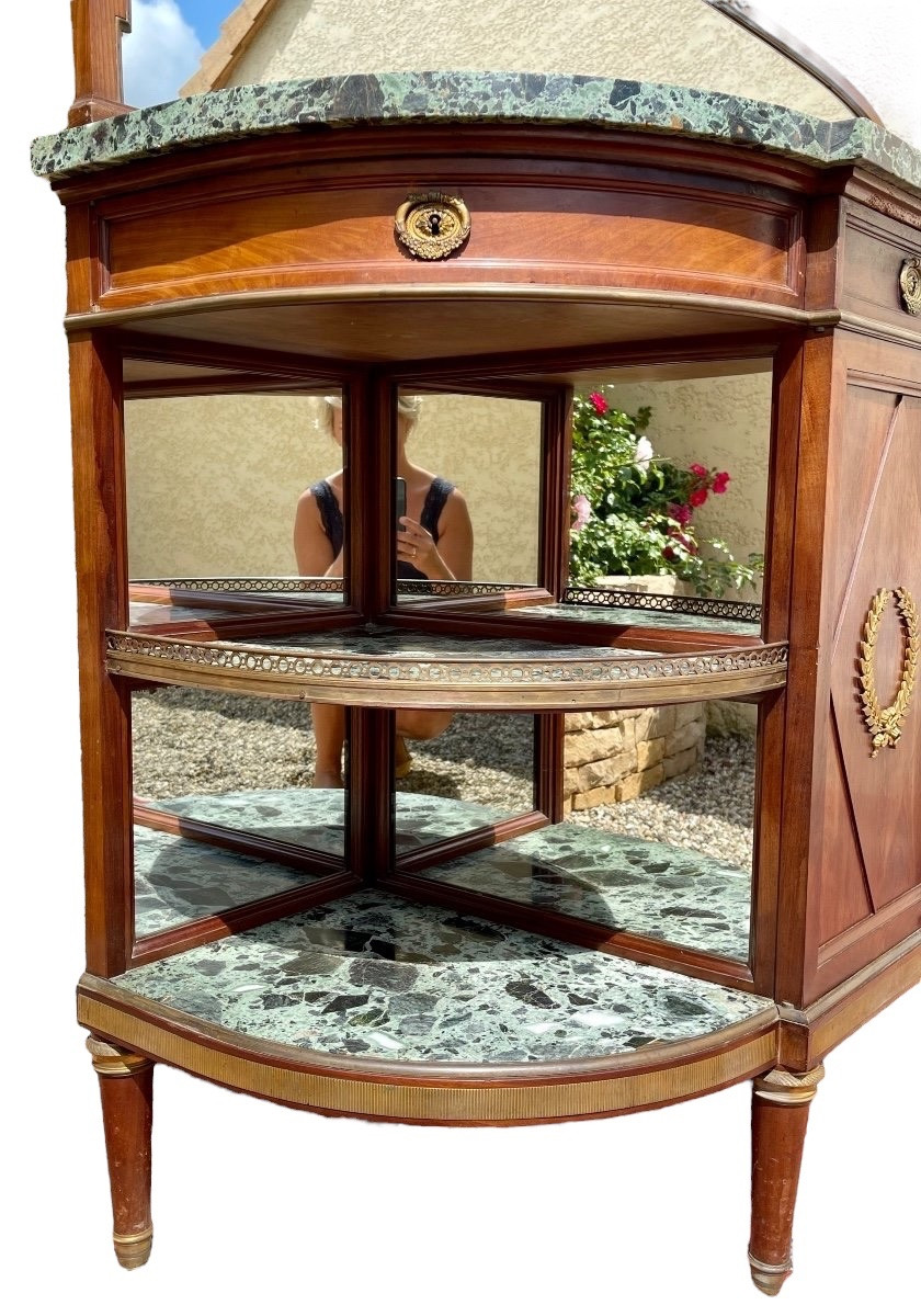 Maison KRIEGER - Buffet Style Louis XVI  d’époque Napoléon III-photo-3