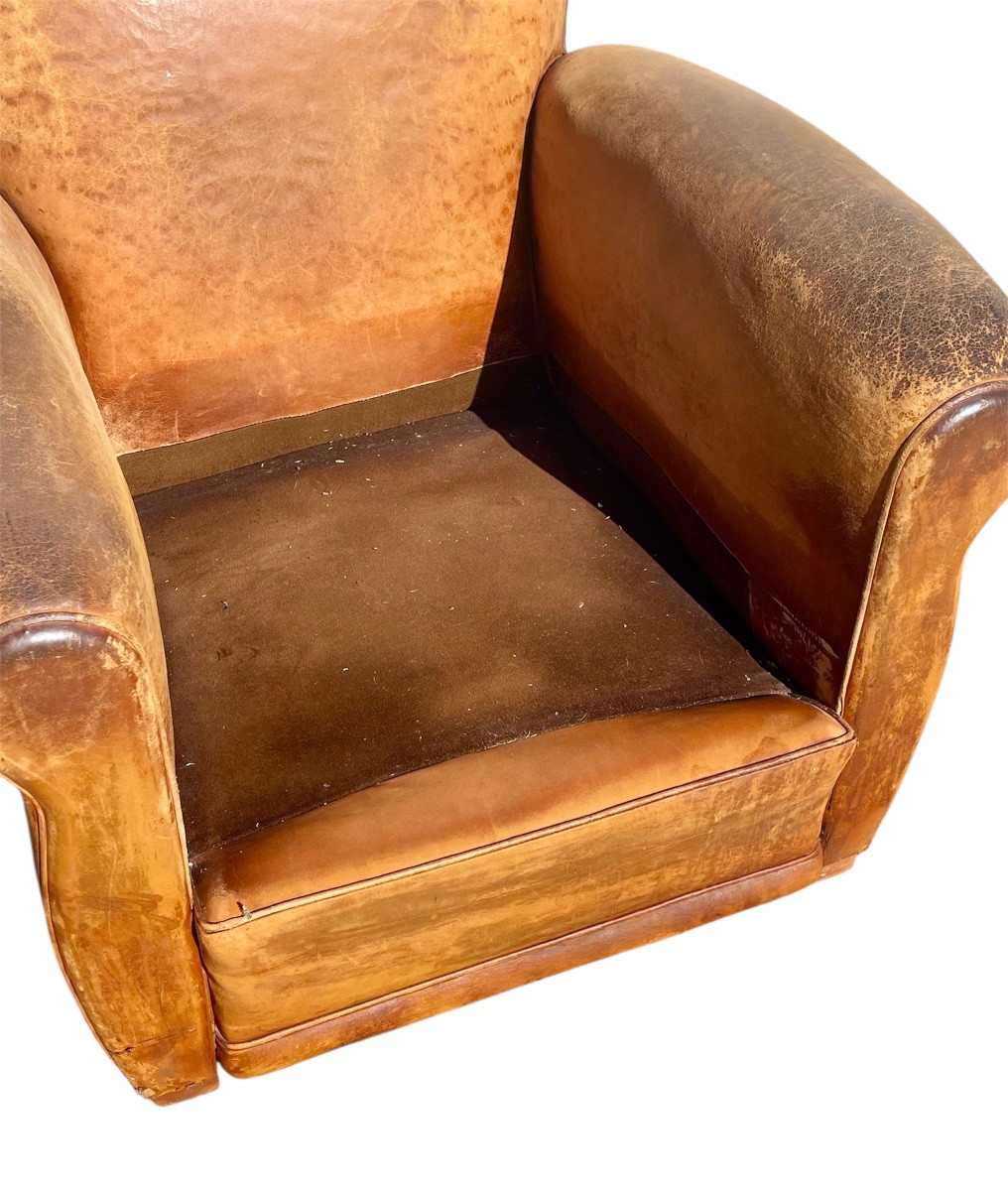 Pair Of Club Armchairs -photo-1