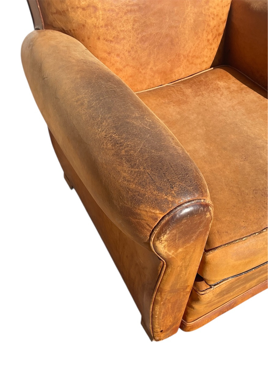 Pair Of Club Armchairs -photo-2