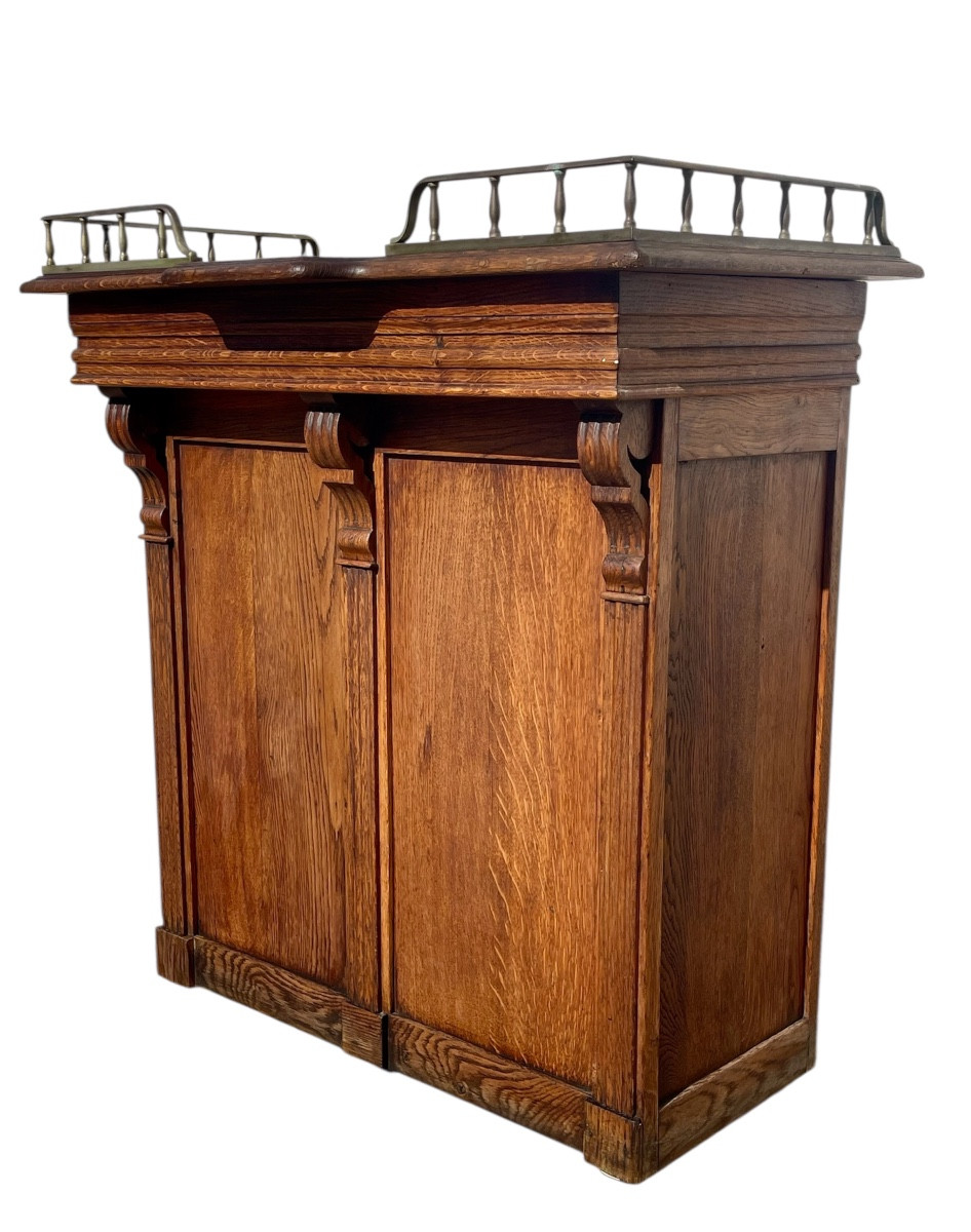 Oak Shop Counter 