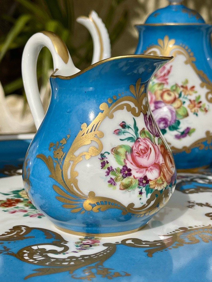 LIMOGES - Service à Thé/Café en porcelaine-photo-5