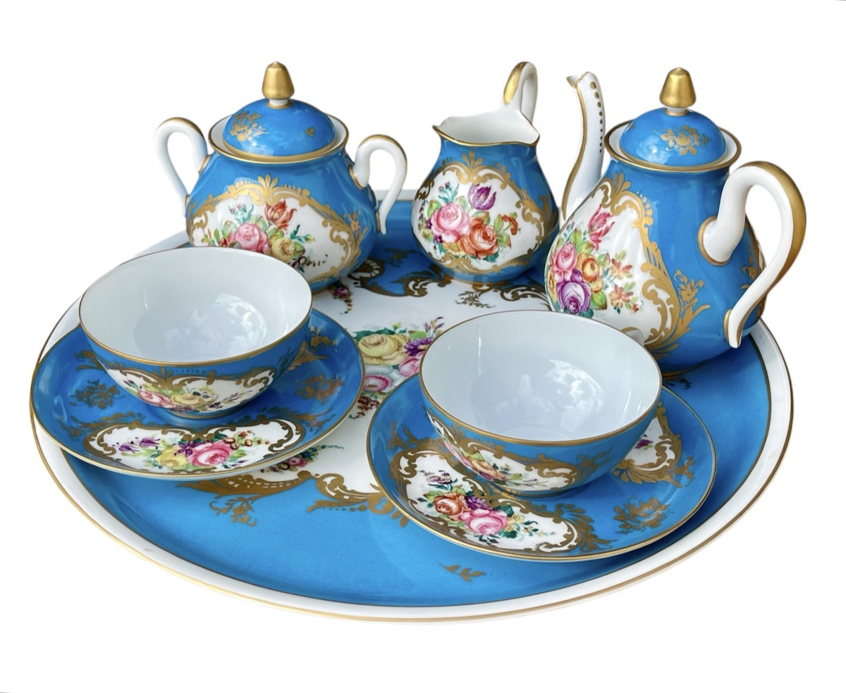 LIMOGES - Service à Thé/Café en porcelaine